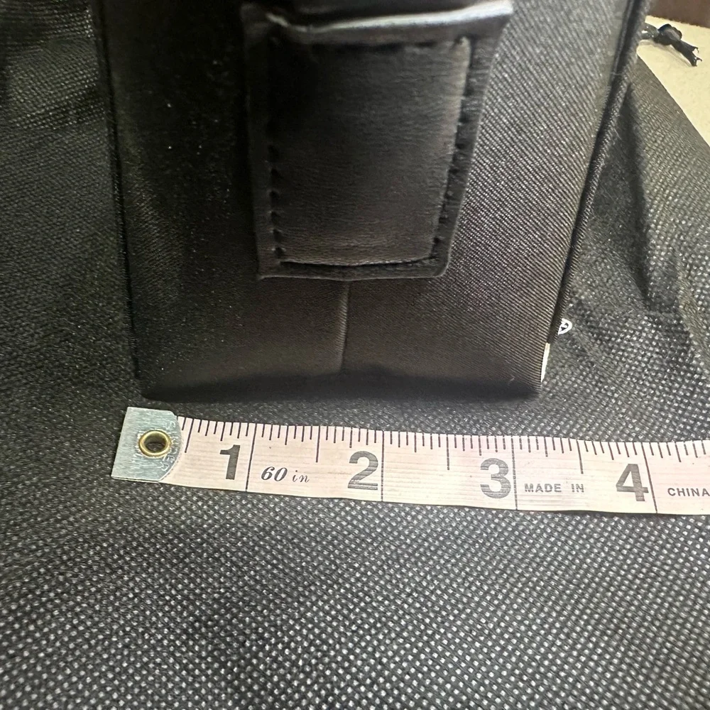 NEW ToteSavvy Black Baby Change Kit Organizer - Compact On-the-Go Diaper Pouch